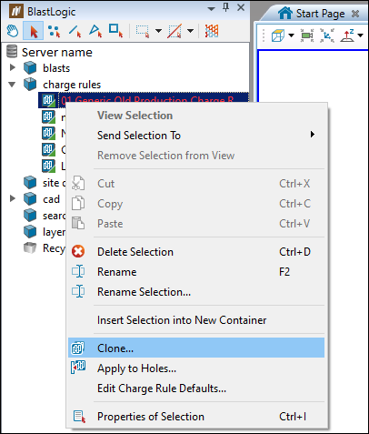 Create Charge Rule