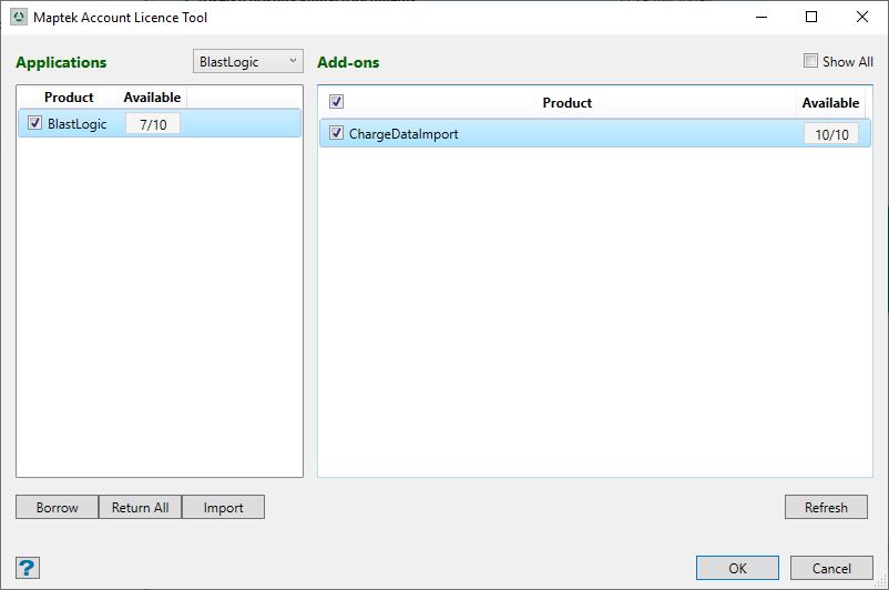 Updating a Licence