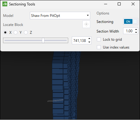 Using the Block Model Viewer
