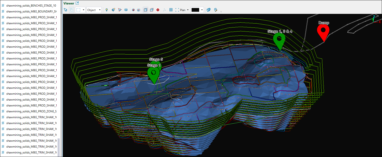 Using the Solid Model Viewer