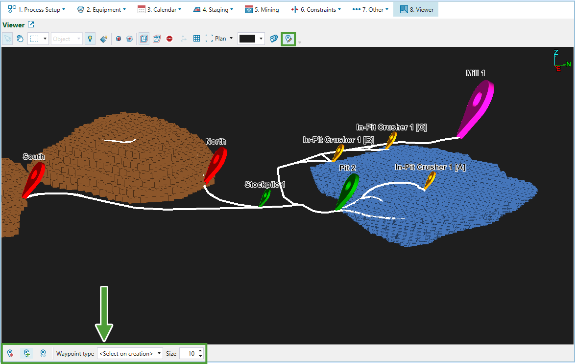 Waypoint Visualizer Using the Waypoint Editor