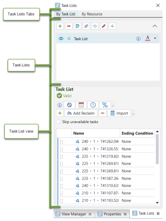 Task Lists
