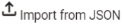 Import from JSON