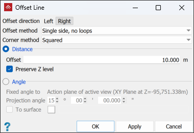 Offset Line