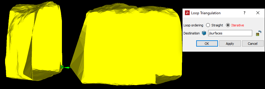 Loop triangulation