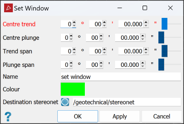 Set Window