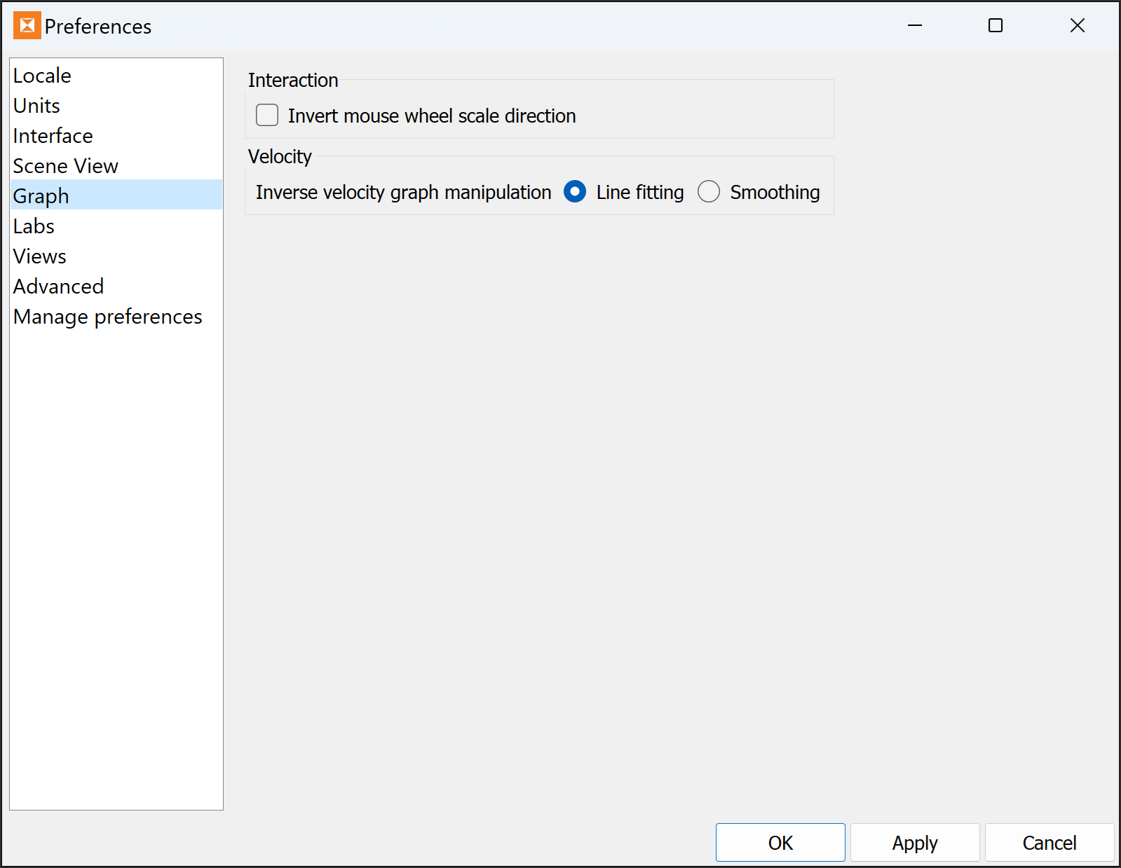 Graph Preferences Office