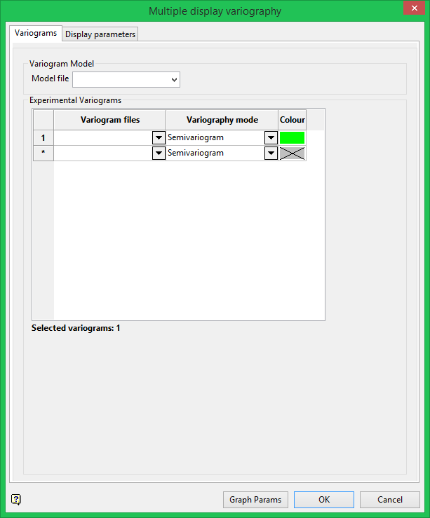 Vulcan : Block : Variography : Directional Variography : Directional ...