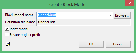 Building a Block Model