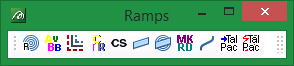 Vulcan : Toolbars : Ramps Toolbar