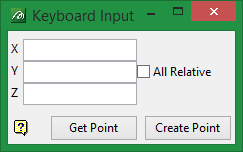 Vulcan : Toolbars : Keyboard Input Toolbar