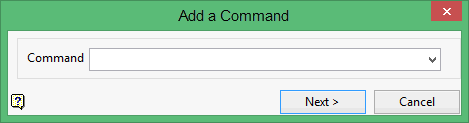 Vulcan : Block : Manipulation : Command Editor