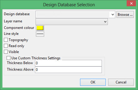 Rapid Pit Design : File : Edit Specification : Components
