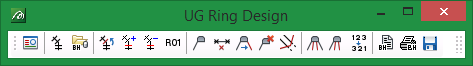 Vulcan : Toolbars : UG Ring Design Toolbar