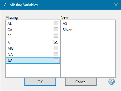 Filtered Variables Example