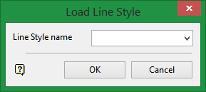 Vulcan : File : Line Styles : Load
