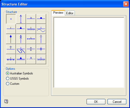 Vulcan : Geotech : Utilities : Edit Structures
