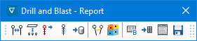 Vulcan : Toolbars : Drill and Blast Toolbar