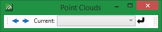 Vulcan : Toolbars : Point Clouds Toolbar