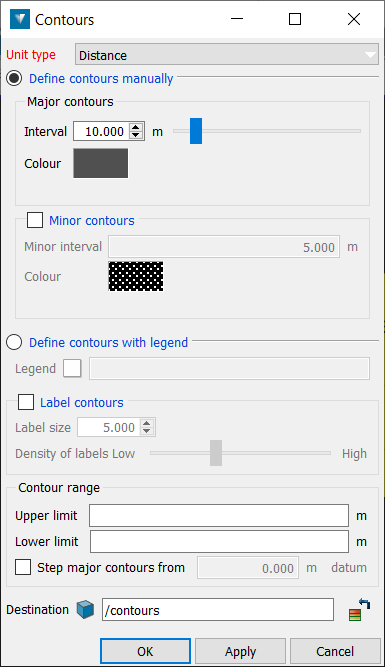 Generate Contours