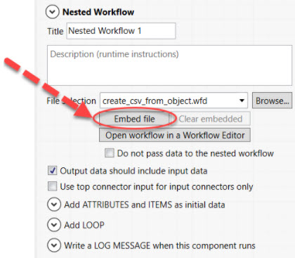 Nested Workflow