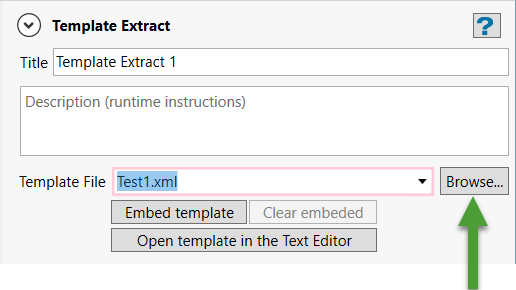 Templete File Template Extract